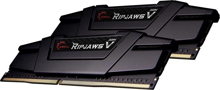 RAM G.Skill DDR4-3600 32768MB PC4-28800 (zestaw 2x16384) Ripjaws V (F4-3600C18D-32GVK) - Zdjęcie 2 RAM G.Skill DDR4-3600 32768MB PC4-28800 (zestaw 2x16384) Ripjaws V (F4-3600C18D-32GVK) - obraz 2