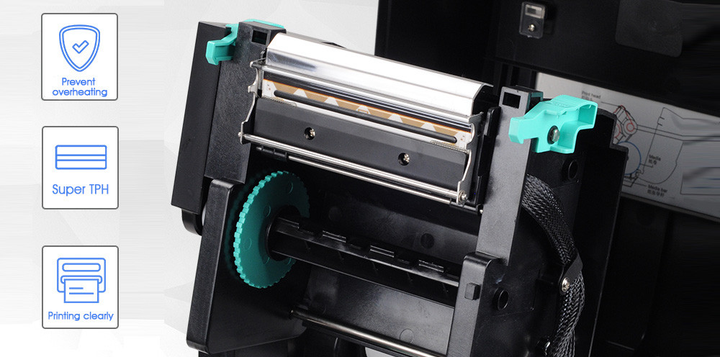 Термотрансферный принтер для печати этикеток Xprinter XP-TT426B (Гарантия 1 год) Black - изображение 7