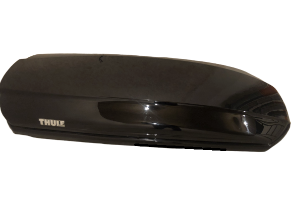 Автомобильный бокс на крышу Thule SPIRIT 780 черный глянец б.у - изображение 4
