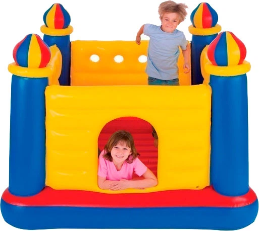 Trampolina dla dzieci Intex Castle Playhouse (6941057442594) - obraz 3