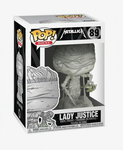 Фигурка Funko Pop Фанко Поп Леди Юстиция Металлика Леди Джастис