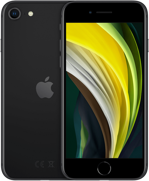 Мобильный телефон Apple iPhone SE 64GB 2020 Black Официальная