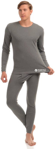 Подштанники мужские Enrico Coveri EM1200 XXL Серые (ROZ6205041805) - Фото 3 Подштанники мужские Enrico Coveri EM1200 XXL Серые (ROZ6205041805) - изображение 3