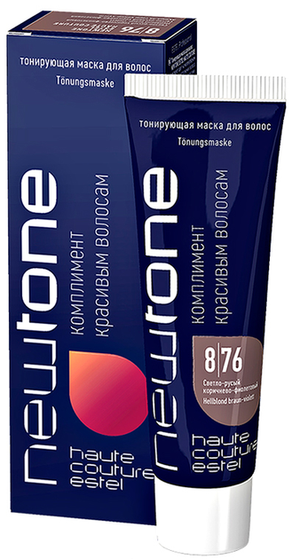 Тонирующая маска для волос Estel Professional Newtone 8/76 Светло-русый ...