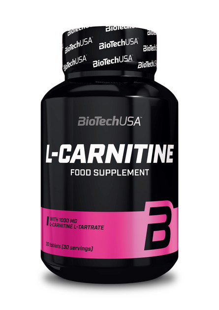 Л-карнитин BioTech L-Carnitine 1000 mg (30 таб) биотеч - Фото 1 Л-карнитин BioTech L-Carnitine 1000 mg (30 таб) биотеч - изображение 1