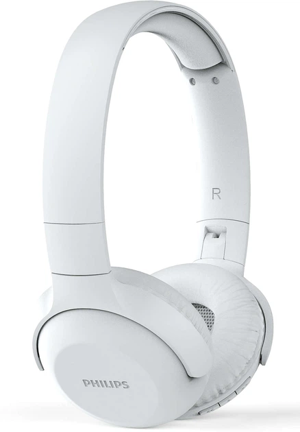 Słuchawki Philips UpBeat TAUH202 Over-Ear Wireless Mic White (TAUH202WT/00) - obraz 3
