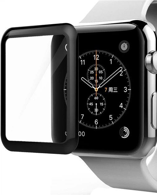 Защитное стекло XoKo для Apple Watch 3D 38 мм Black (XOKO-APWATCH-3D38MBL) - Фото 4 Защитное стекло XoKo для Apple Watch 3D 38 мм Black (XOKO-APWATCH-3D38MBL) - изображение 4