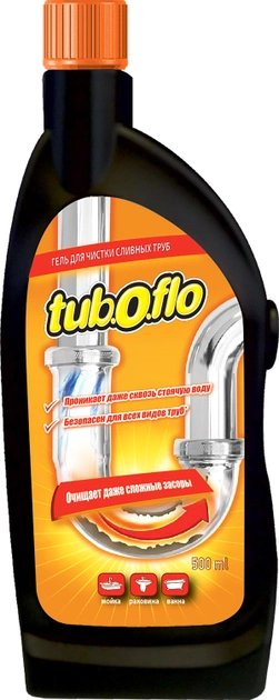Гель для чистки сливных труб Tub.o.flo TF 500 мл (5201314122616) – фото .