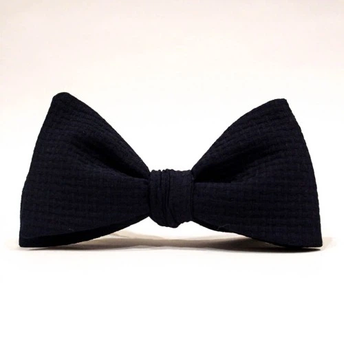 Галстук-бабочка Krago Dark Blue Wafer 34-45 см синий - Фото 1 Галстук-бабочка Krago Dark Blue Wafer 34-45 см синий - изображение 1