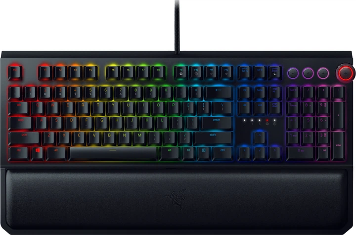 Клавиатура проводная Razer BlackWidow Elite Yellow Switch USB RU
