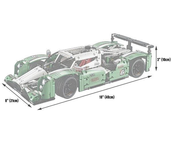 Конструктор LEGO Technic Авто для цілодобових гонок (42039