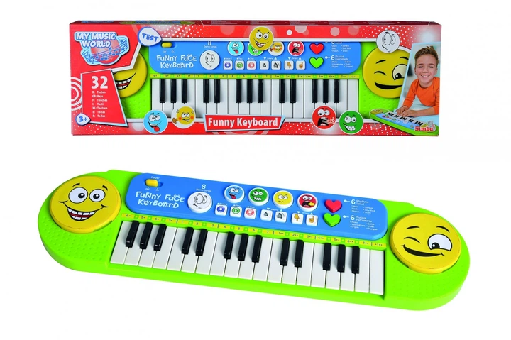 Музыкальный инструмент Simba Toys Клавишные Веселые мелодии 32