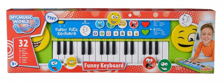 Музыкальный инструмент Simba Toys Клавишные Веселые мелодии 32