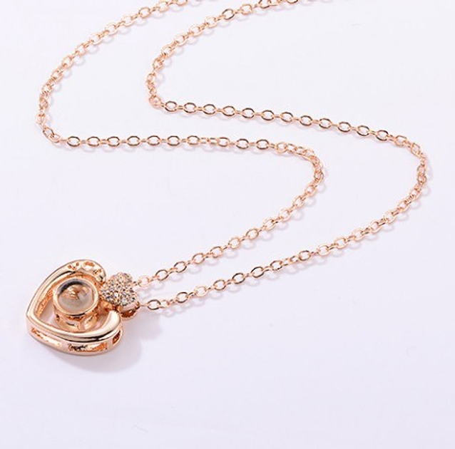 Кулон Я тебя люблю на 100 языках мира Necklace I love You – Стильные ...