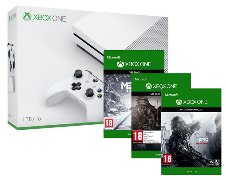 Xbox ONE S 1 TB Metro ROZETKA GameSales