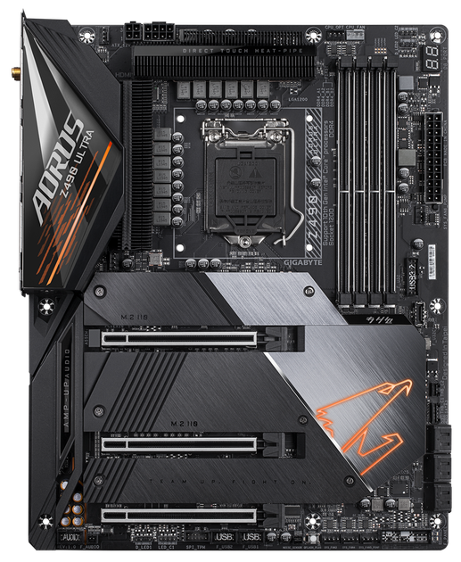 Материнская плата Gigabyte Z490 Aorus Ultra (s1200, Intel Z490, PCI ...