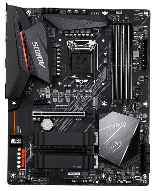 Материнская плата Gigabyte Z490 Aorus Elite (s1200, Intel Z490, PCI ...