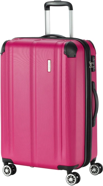 Чемодан на 4 колесах Travelite City M Средний 44 x 68 x 28 см Бордовый (TL073048-17) - Фото 1 Чемодан на 4 колесах Travelite City M Средний 44 x 68 x 28 см Бордовый (TL073048-17) - изображение 1