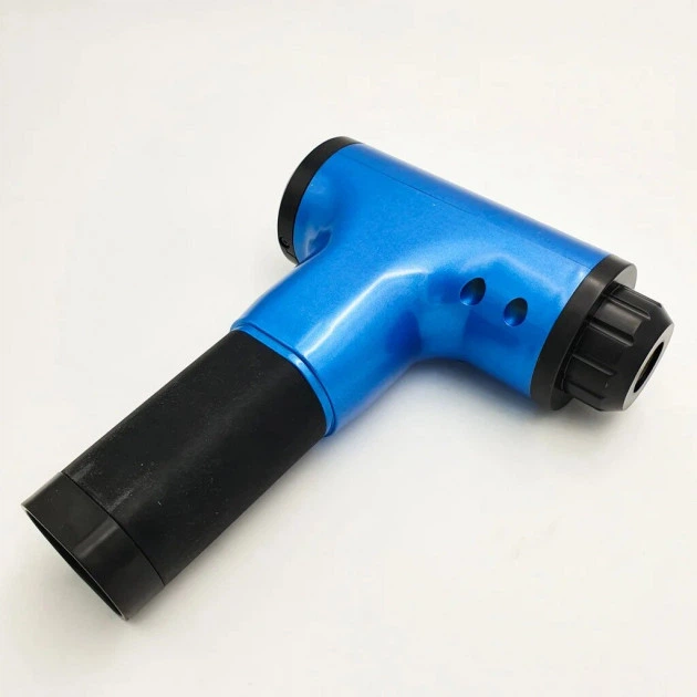 Портативный мышечный массажер Fascial Gun HF-280 Blue, 6 скоростей - изображение 3