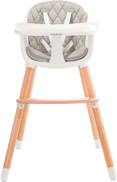 Стільчик для годування Baby Tiger Tini Gray (159486) - зображення 2