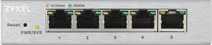 Switch Zyxel GS1200-5 (GS1200-5-EU0101F) - obraz 3