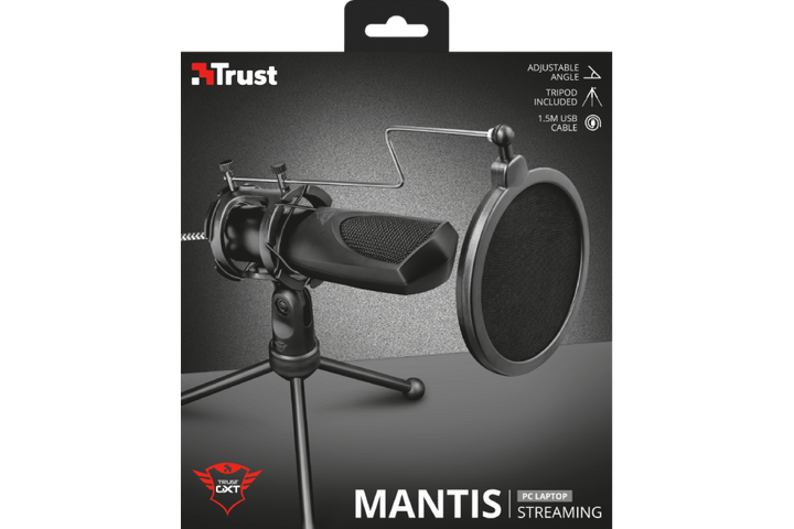 Мікрофон TRUST GXT 232 Mantis Streaming Microphone (TR22656) - Фото 9 Мікрофон TRUST GXT 232 Mantis Streaming Microphone (TR22656) - зображення 9