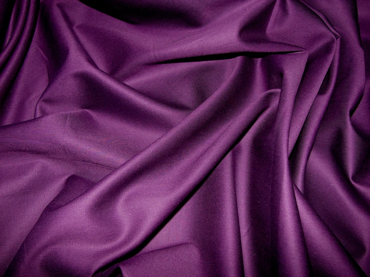 Комплект постельного белья CottonTwill 1-спальный 150х220 см Сатин Solid Colors Фиолетовый (К019-2) - изображение 2