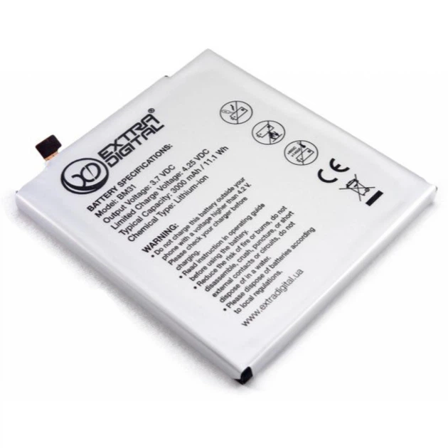 Аккумуляторная батарея Extradigital Xiaomi Mi3 (BM31) 3000 mAh (BMX6444) - изображение 3