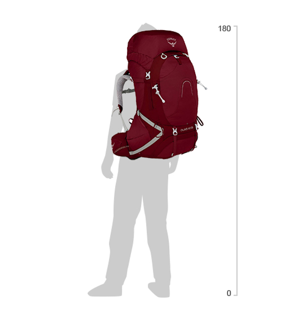 Osprey aura ag 65 hotsell gamma red