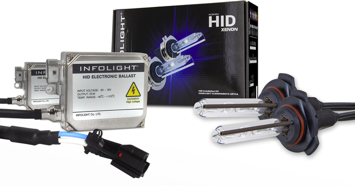 Акція на Комплект ксенону Infolight 35 W HB3 (9005) 5000 K (HB3 5К I 35 W) від Rozetka