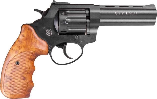 Револьвер під патрон Флобера Stalker 4,5" wood - зображення 2