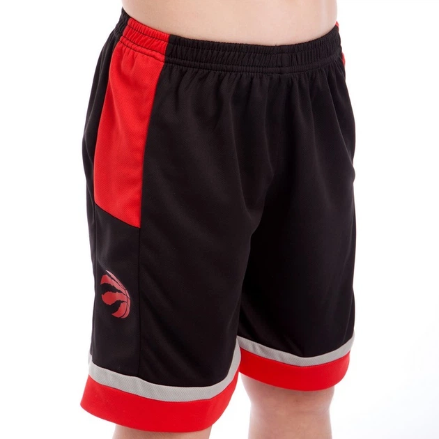 Форма баскетбольная детская NB-NBA RAPTORS 2 (PL, р-р M-122-128см, черно-красный) (BA-0969_M) - изображение 4