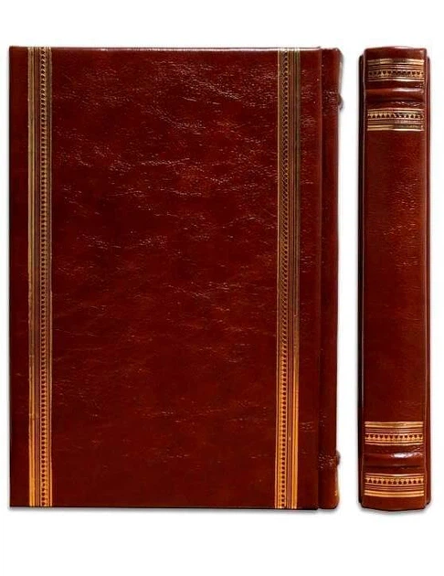 Ежедневник в кожаном переплете Суворов коричневый А5 Maple 0902 - изображение 3