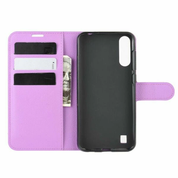 Чехол Luxury для ZTE Blade A7 2020 книжка фиолетовый - Фото 3 Чехол Luxury для ZTE Blade A7 2020 книжка фиолетовый - изображение 3