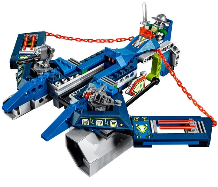 Lego Nexo Knights Аэро-арбалет V2 Аарона Фокса 70320 – игрушки с