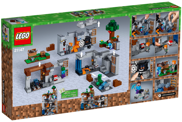 Lego Minecraft Приключения в шахтах 21147 - изображение 2