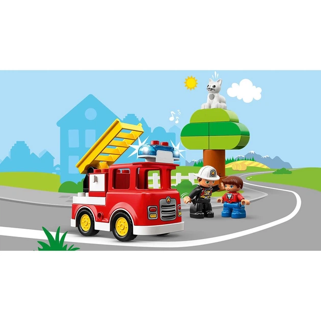Lego Duplo Пожарная машина 10901 - Фото 3 Lego Duplo Пожарная машина 10901 - изображение 3