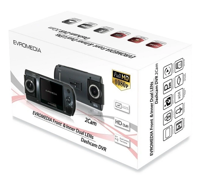 Видеорегистратор EVROMEDIA 2Cam - изображение 4