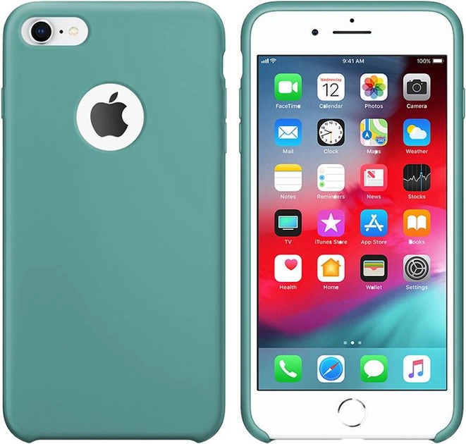 Акція на Панель Intaleo Velvet для Apple iPhone 8 Turquoise від Rozetka