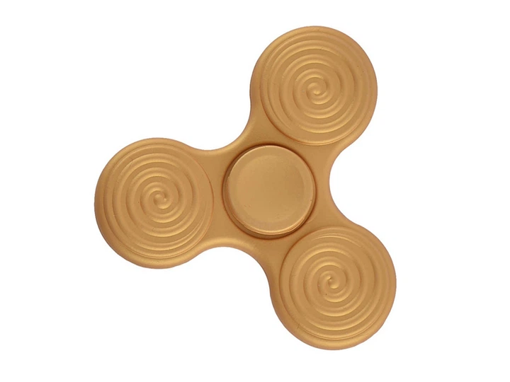 Спиннер Fidget Spinner Силіконовий Золото (1002-534-03) - Фото 1 Спиннер Fidget Spinner Силіконовий Золото (1002-534-03) - зображення 1