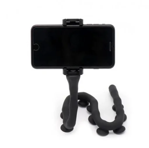 Гнучкий тримач для телефона Cute Worm Lazy Holder, присосок, 360 градусів (51,00 х 1,74 х 1,74 см) - зображення 2