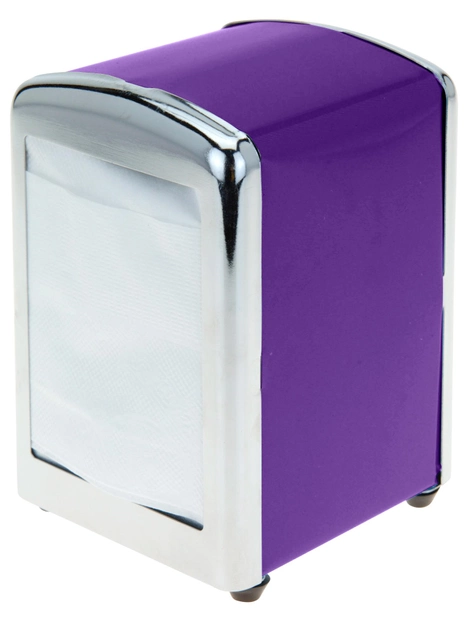 Подставка для салфеток Excellent Houseware 9.5 x 10 x 14.5 см (C37562340_violet) - изображение 1