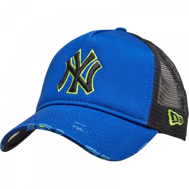 New era mlb distressed trucker cheap new york yankees