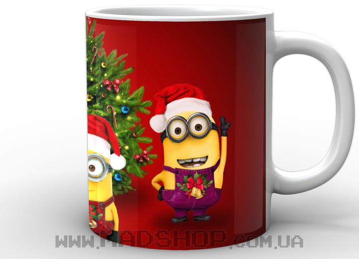 Кружка Minion Merry Christmas - изображение 3