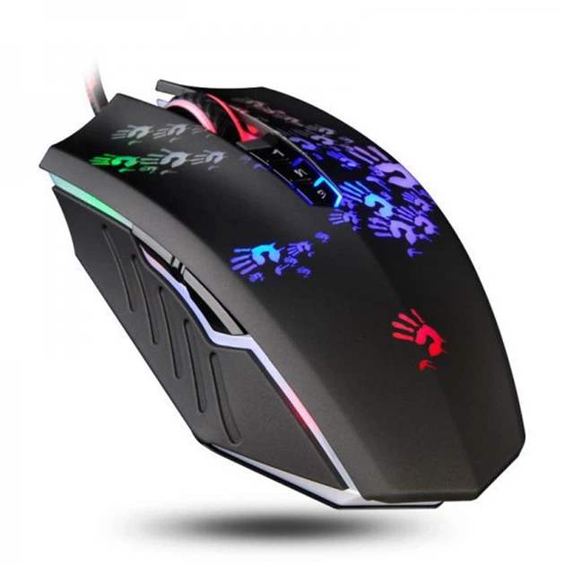 Миша A4Tech A60A Bloody Black USB - зображення 5
