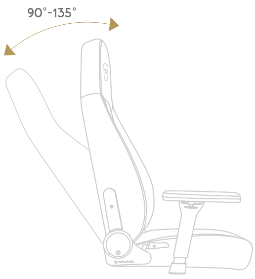 Кресло геймерское NOBLECHAIRS Icon White/Black (NBL-ICN-PU-WBK) - изображение 7