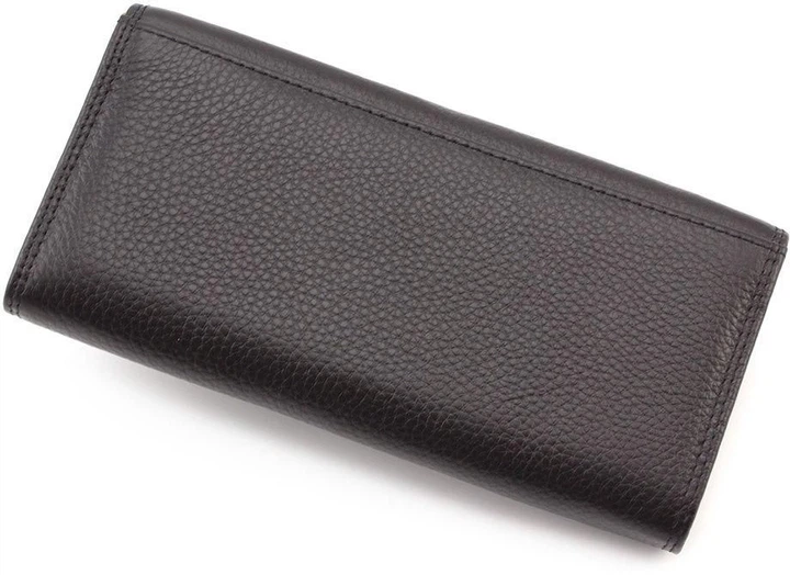 Кожаный женский кошелек Boston S1001B Black - изображение 5