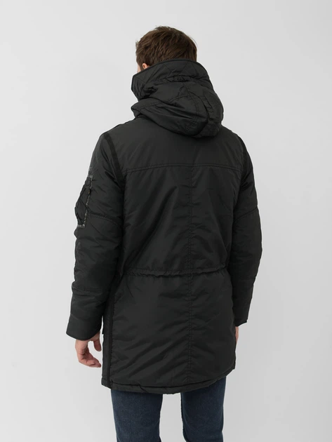 Куртка зимняя мужская Alpha Industries N-3B Skytrain Parka MJN48505C1 3XL Black - изображение 2
