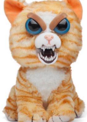 Интерактивная игрушка Feisty Pets Добрые Злые зверюшки Плюшевый Рыжий Кот 20 см (0141_1) - Фото 1 Интерактивная игрушка Feisty Pets Добрые Злые зверюшки Плюшевый Рыжий Кот 20 см (0141_1) - изображение 1