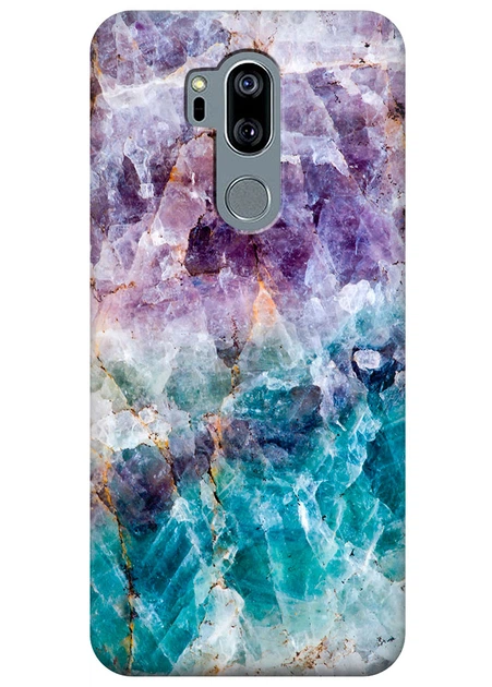 Силиконовый чехол ПринтОК для LG G7 ThinQ - Кварц - Фото 1 Силиконовый чехол ПринтОК для LG G7 ThinQ - Кварц - изображение 1